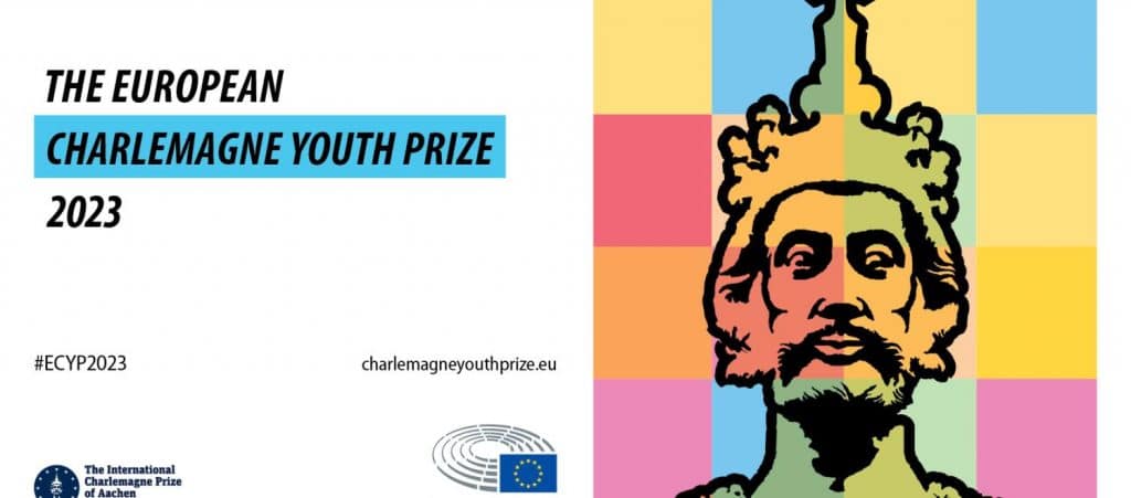 Flyer of The European Charlemagne Youth Prize